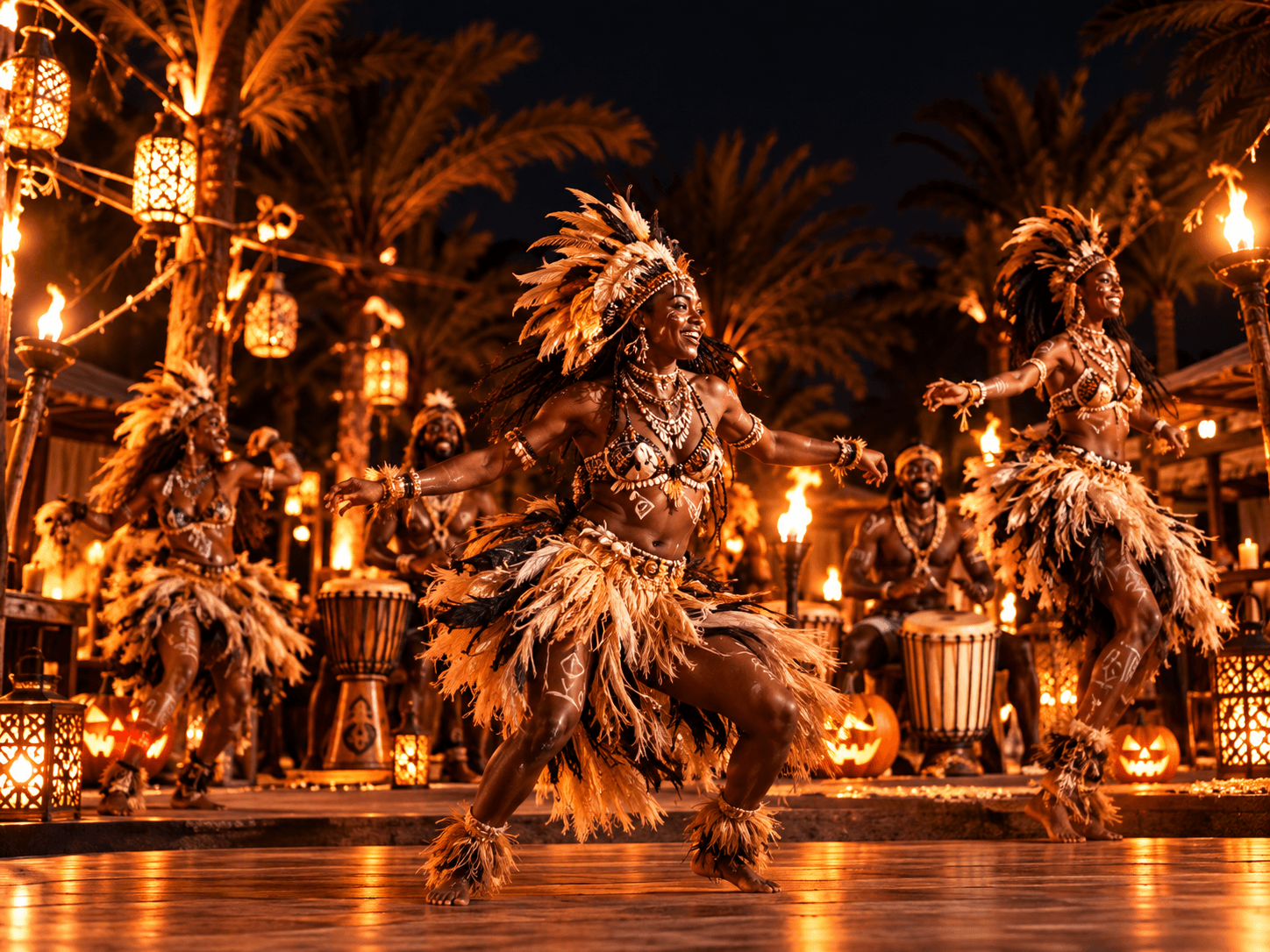 African dance show