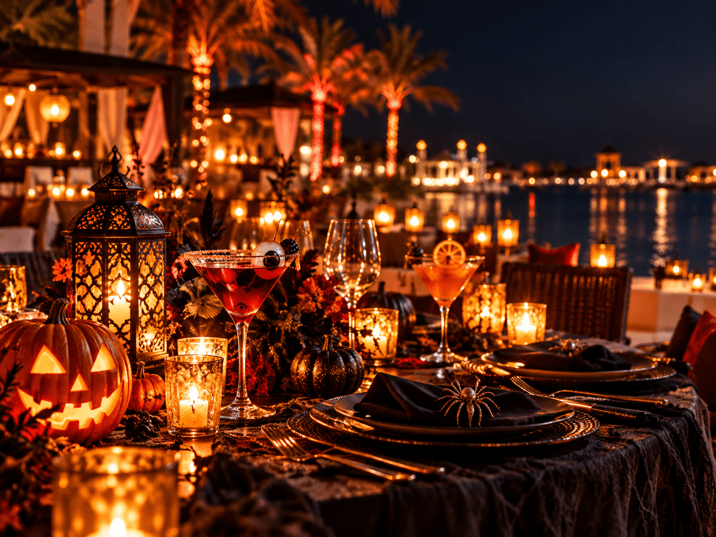 Halloween dinner & themed menu